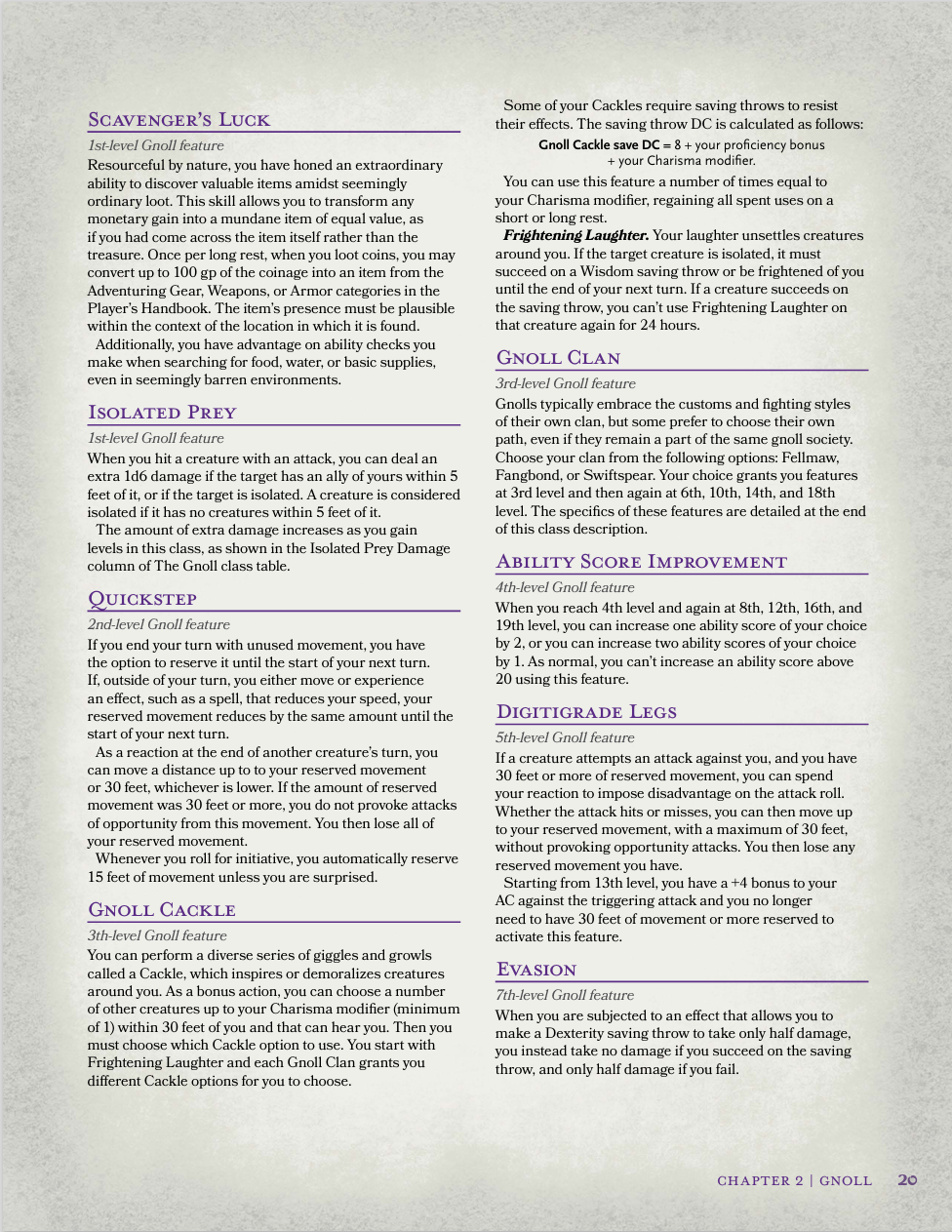MrRhexx's Monster Classes V