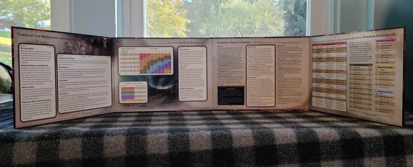 Sands of Doom - DM Screen