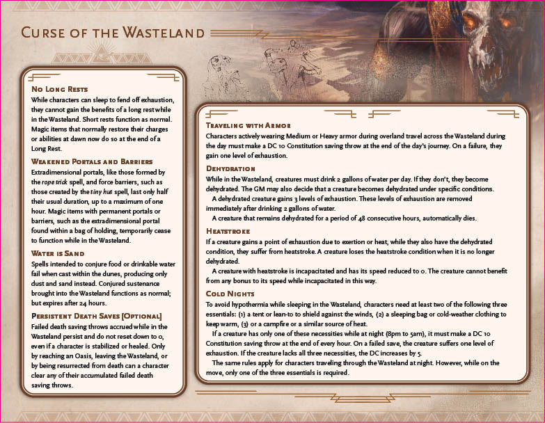 Sands of Doom - DM Screen